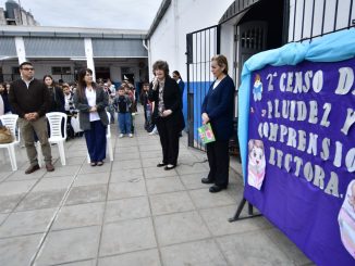 Jornada del Censo de Fluidez y Comprensión Lectora en una escuela primaria del Chaco