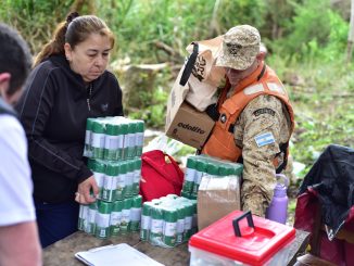 Operativo de asistencia del Gobierno del Chaco a familias de la Isla Soto